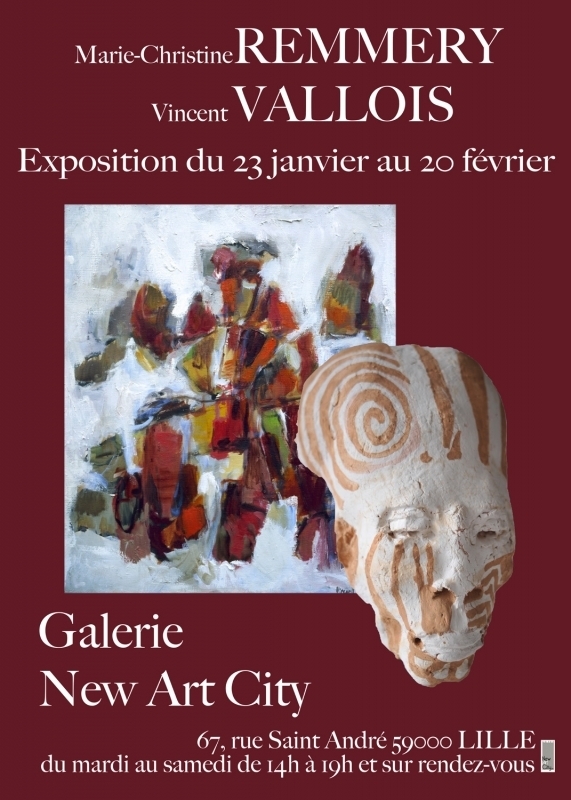 Exposition Marie Christine Remmery Et Vincent Vallois Expositions