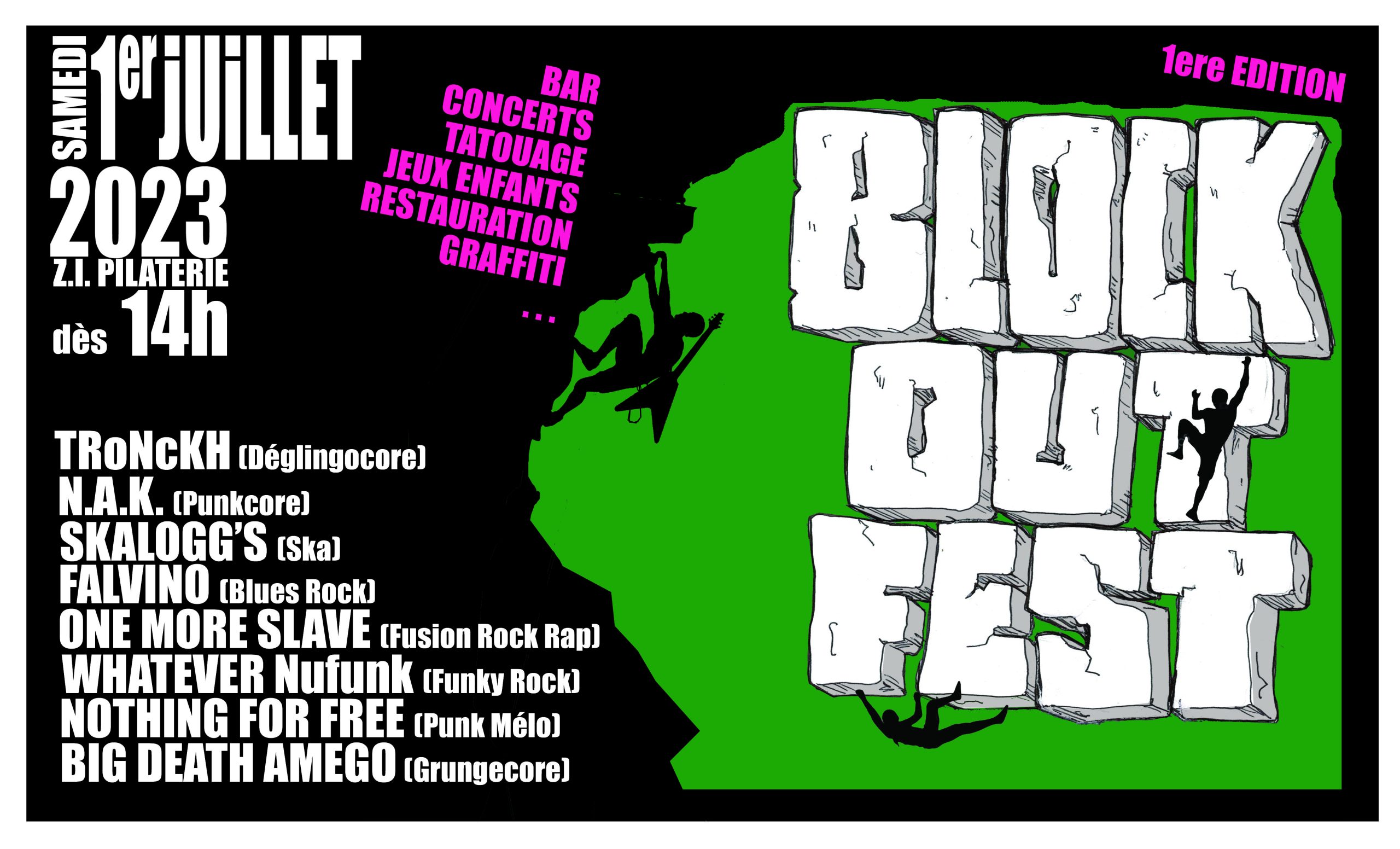 Block'Out Fest 2023 Concerts