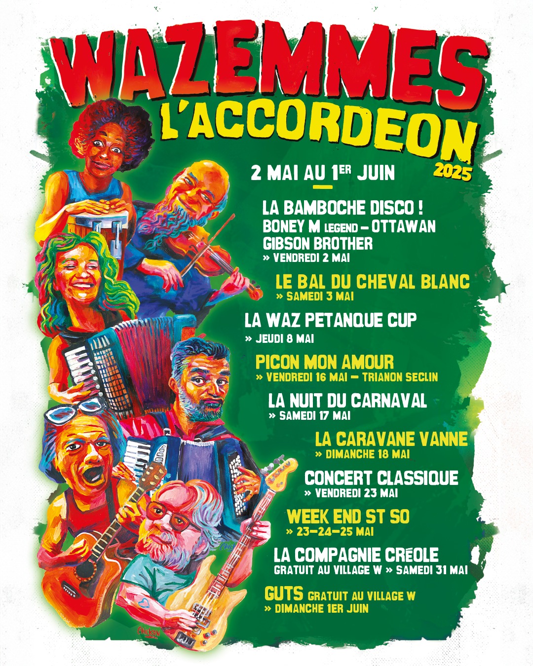 Festival Wazemmes l’Accordéon 2025