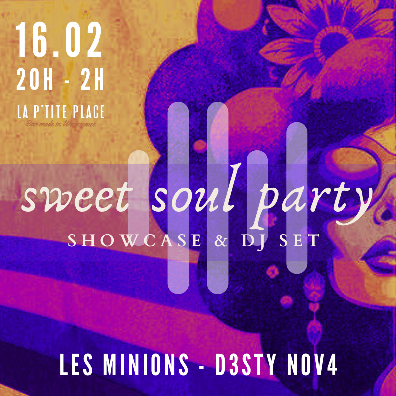 Sweet Soul Party à la P'tite Place Soirées