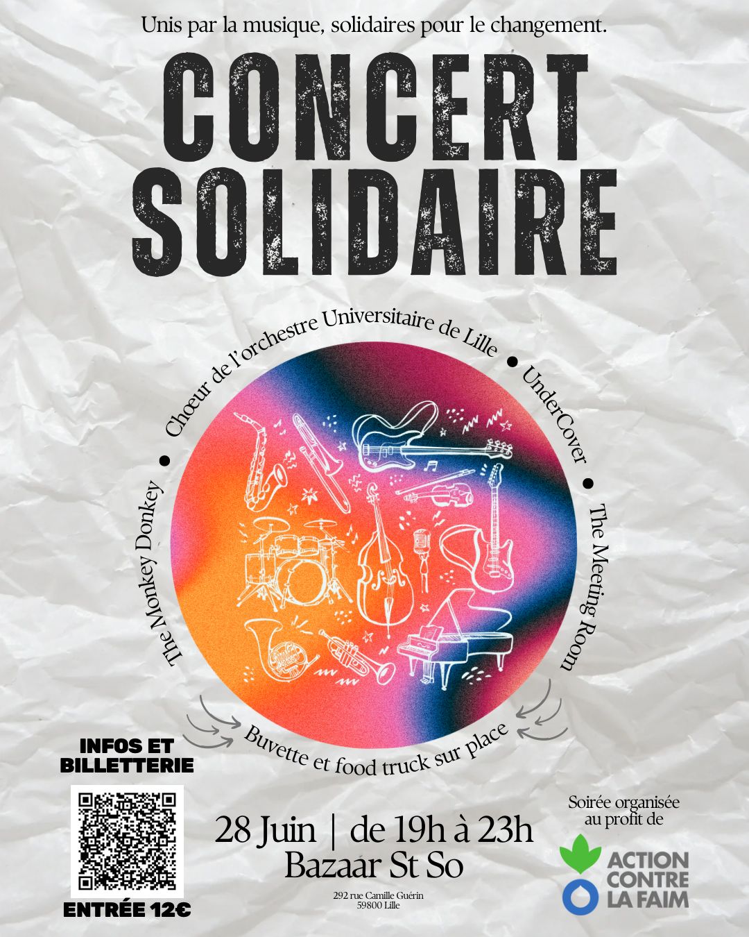 Concert solidaire Action Contre la Faim