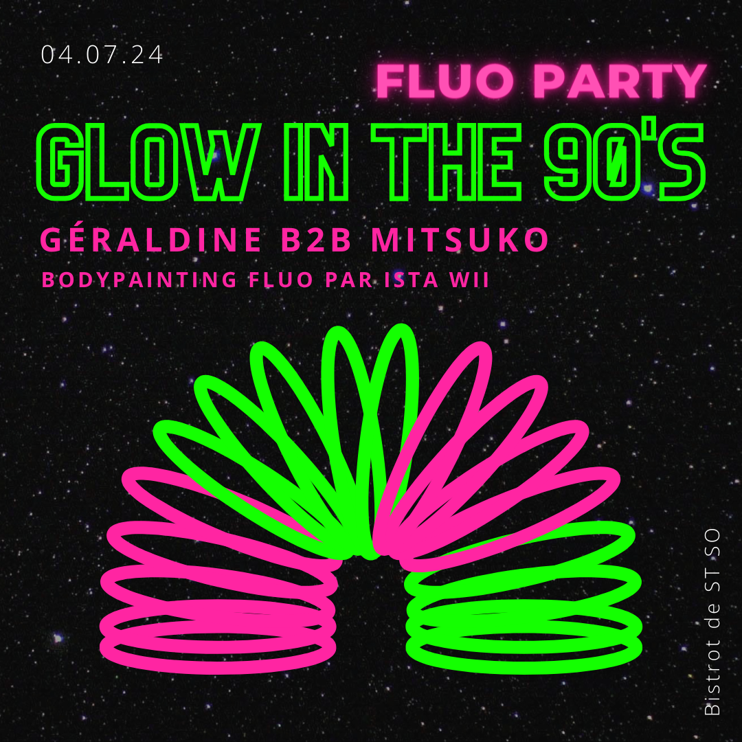 Soirée fluo – Glow in the 90s