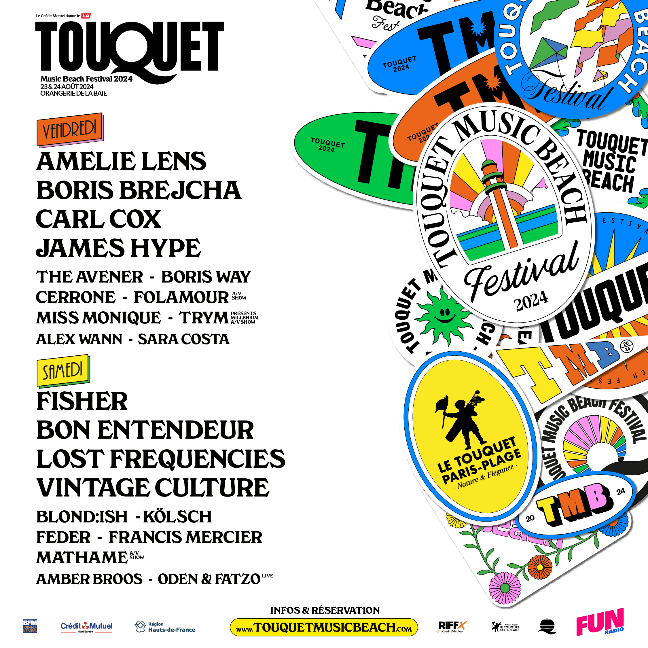 Touquet Music Beach Festival 2024