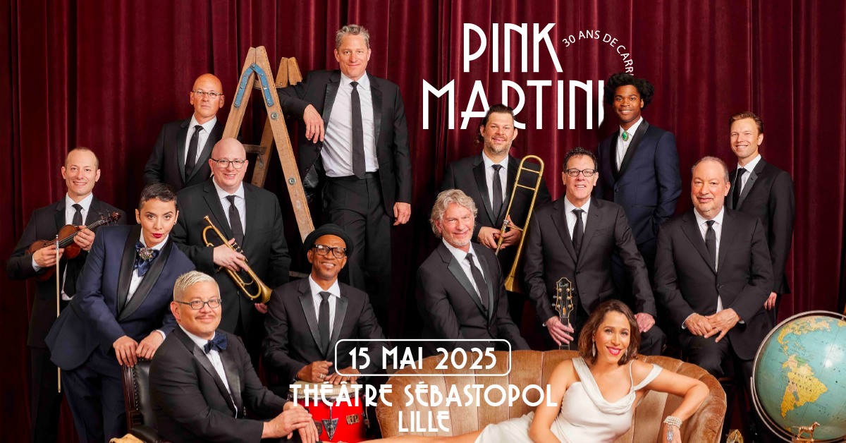 Pink Martini au Théâtre Sébastopol