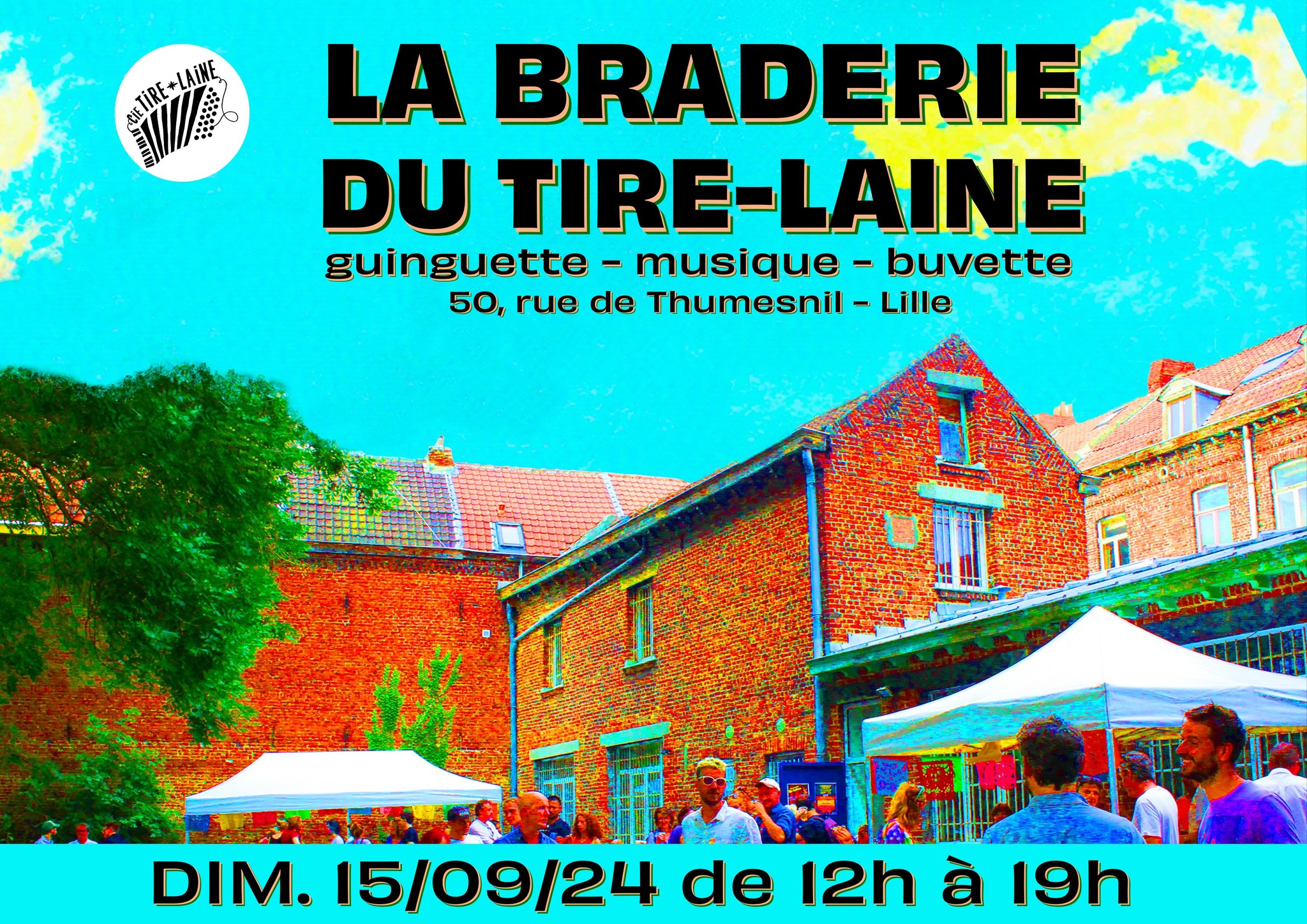 Le Tire-Laine fait sa braderie musicale en guinguette !