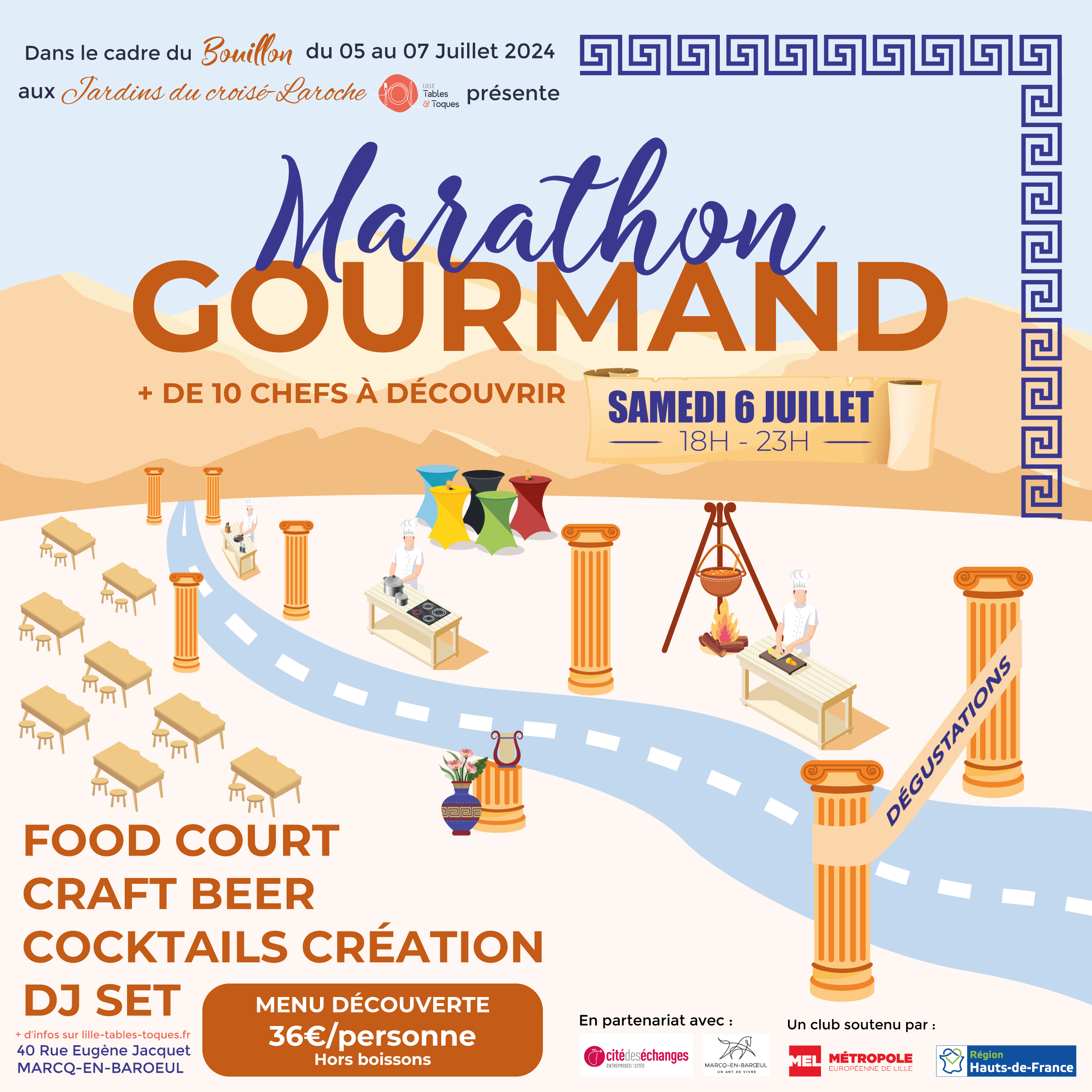 Marathon Gourmand – Food Court