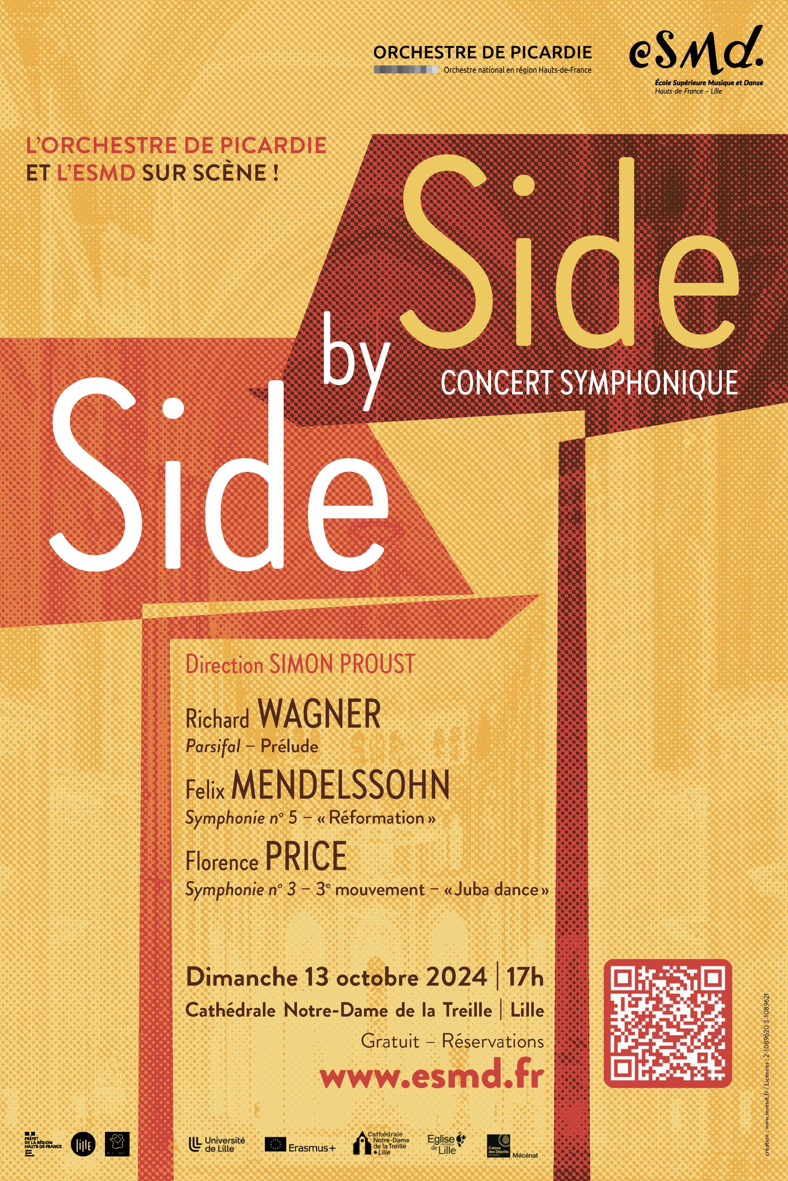 Side by Side, concert symphonique gratuit