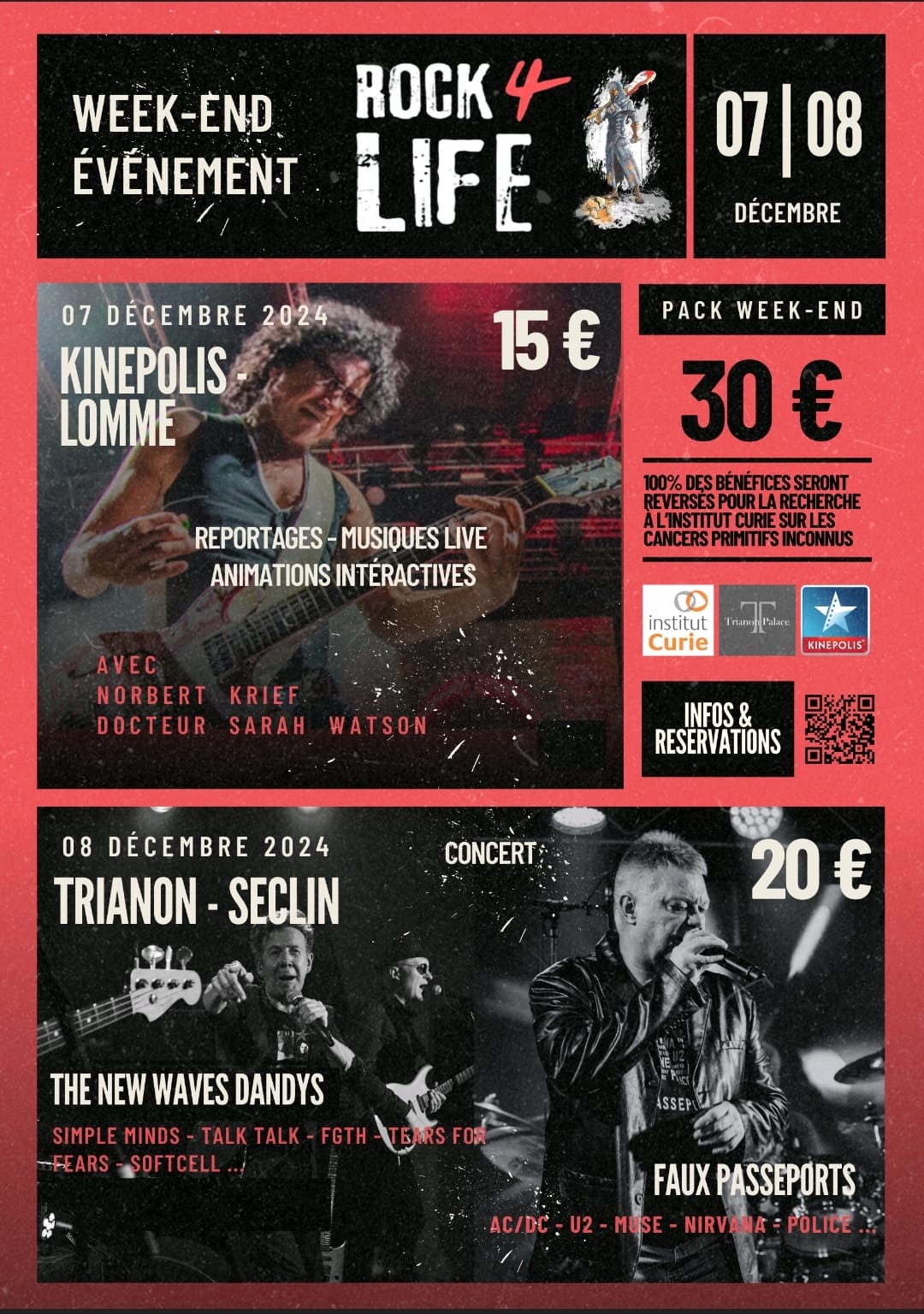 Rock4Life au Kinepolis