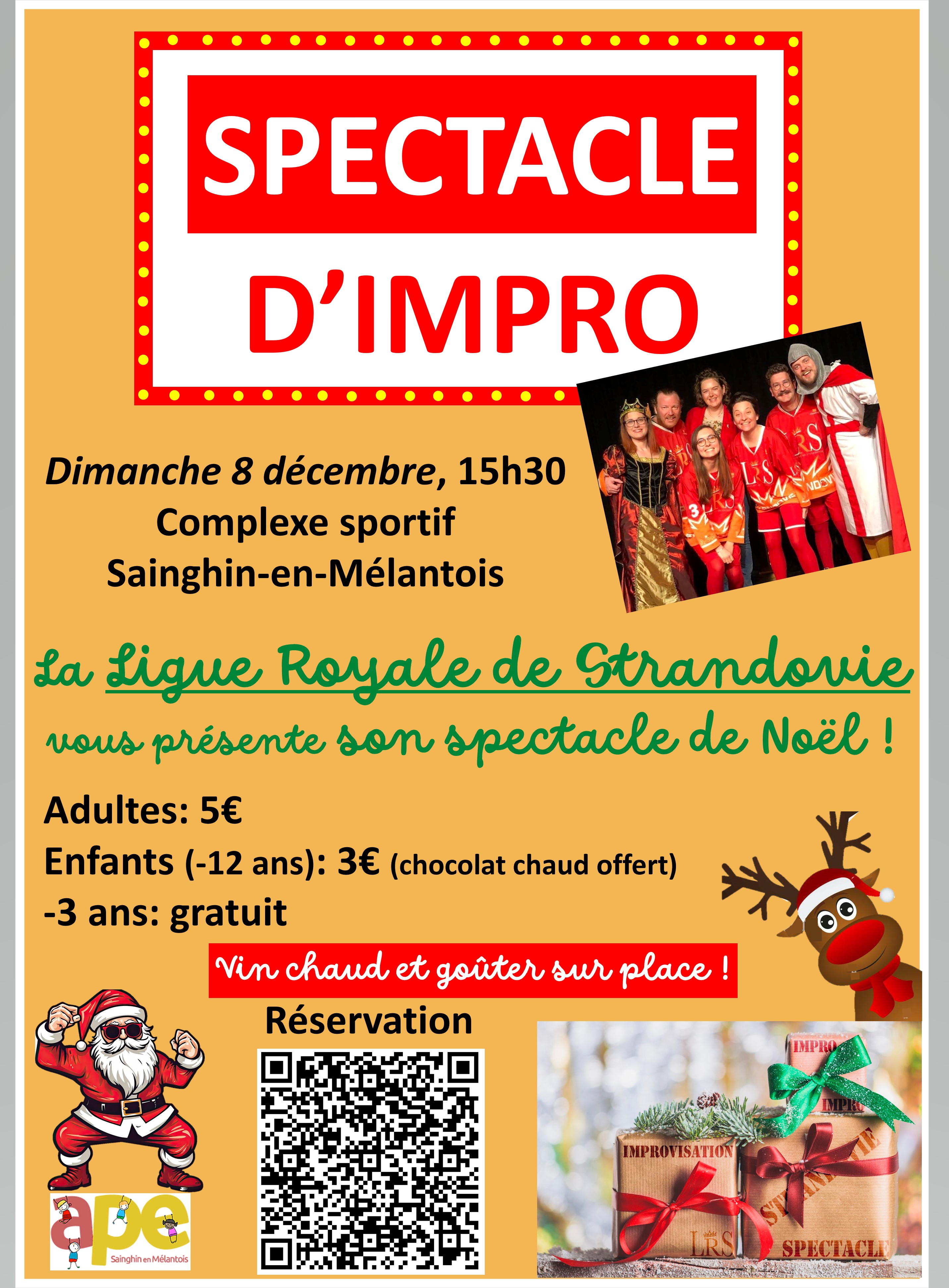 Ligue Royale de Strandovie : spectacle d’impro