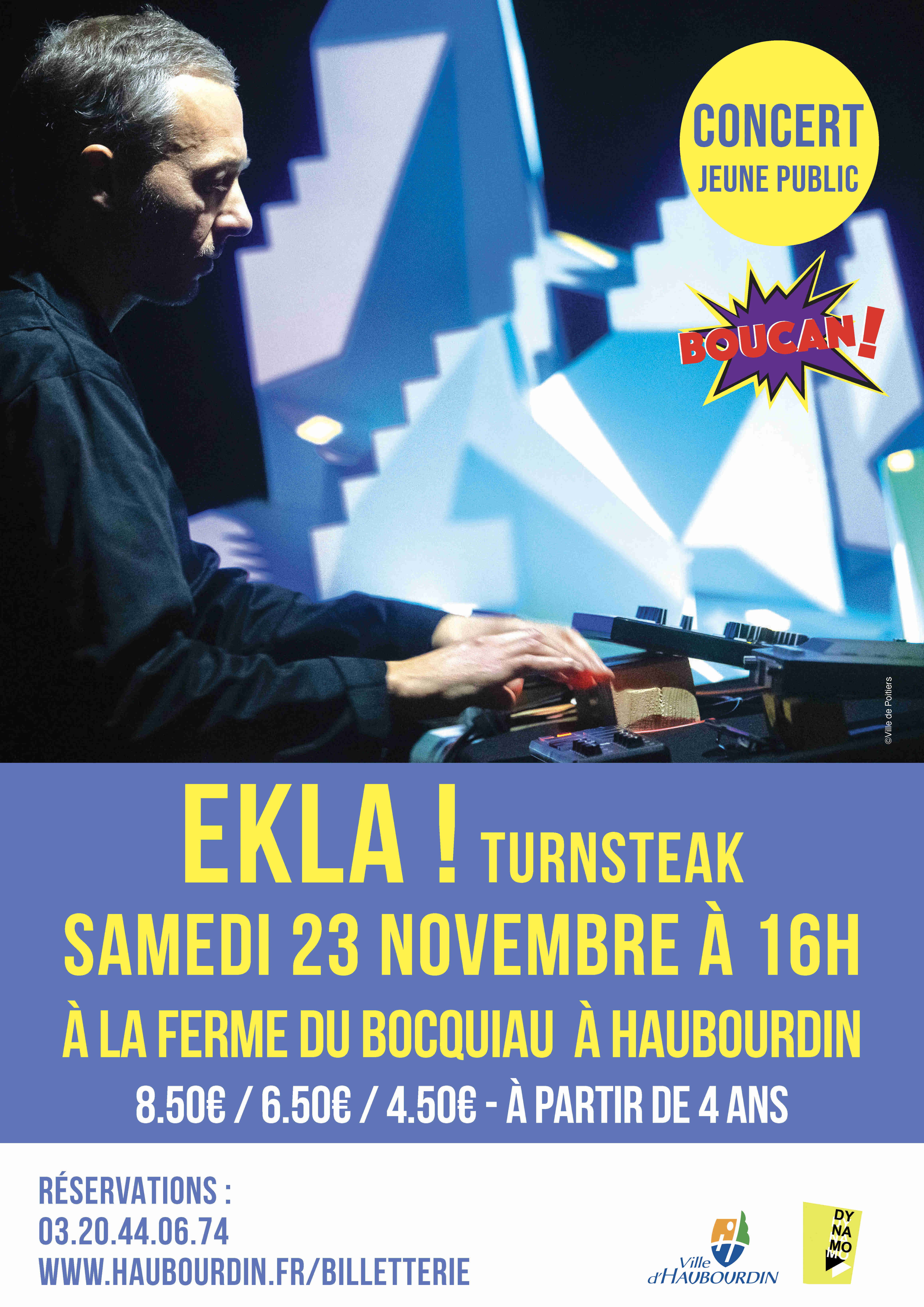 Boucan présente EKLA – Turnsteak