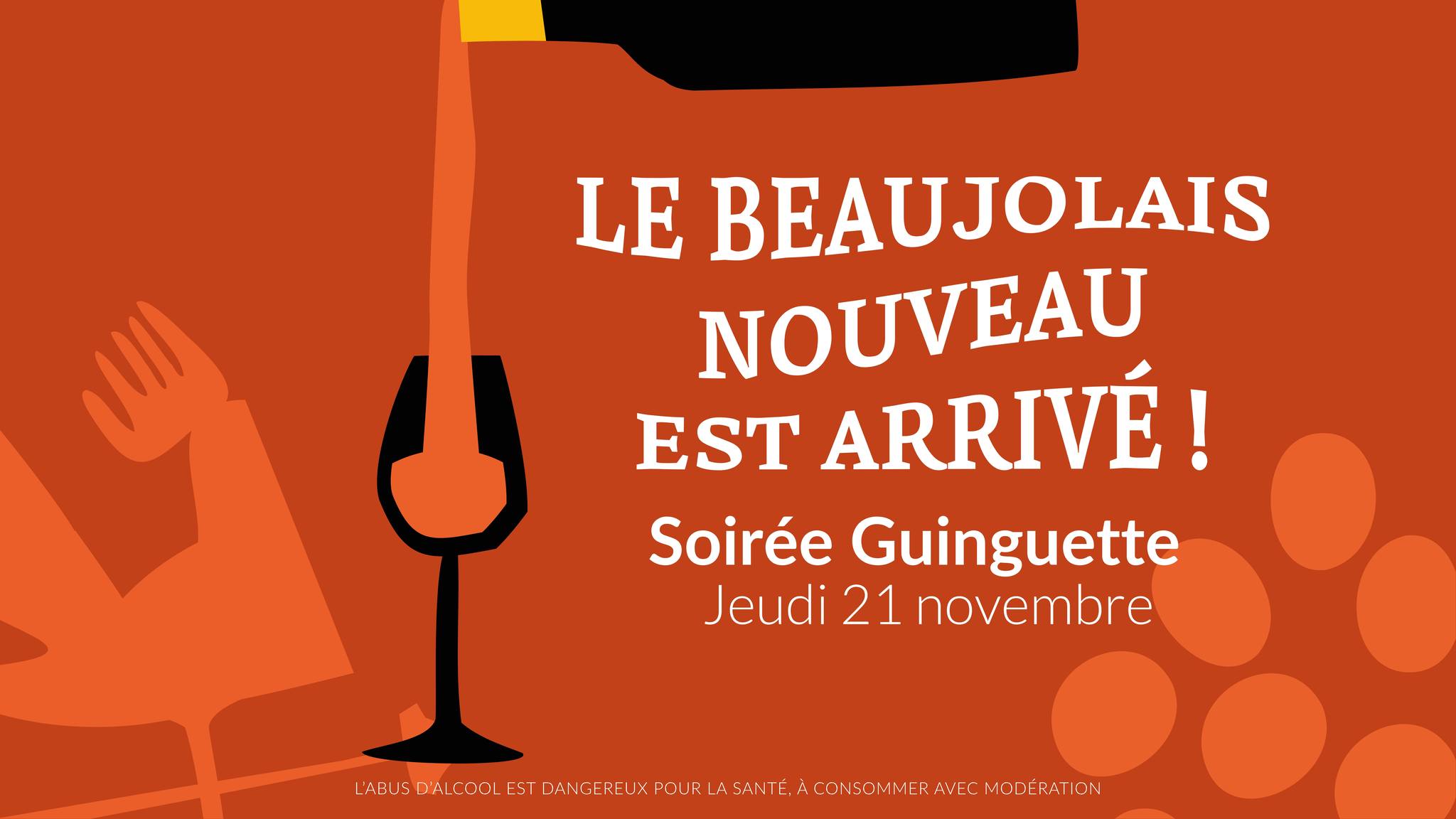 Soirée guinguette Beaujolais nouveau