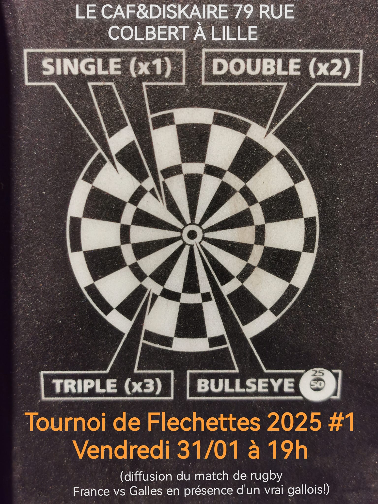 Tournoi de fléchettes #1