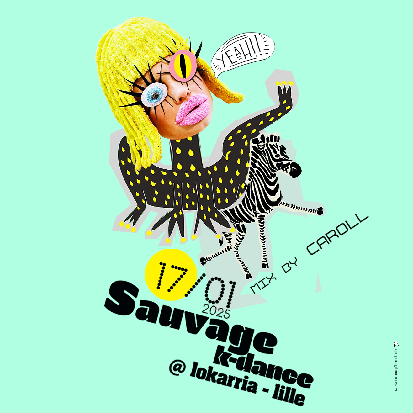 Sauvage K-Dance avec DJ Caroll au Lokarria