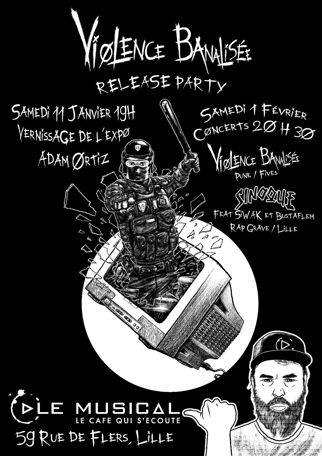 Release party : Violence Banalisée + Sinoque