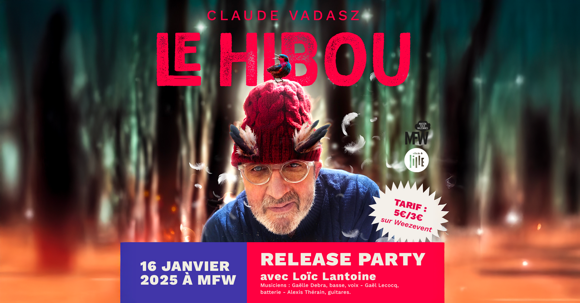 Release Party Claude Vadasz