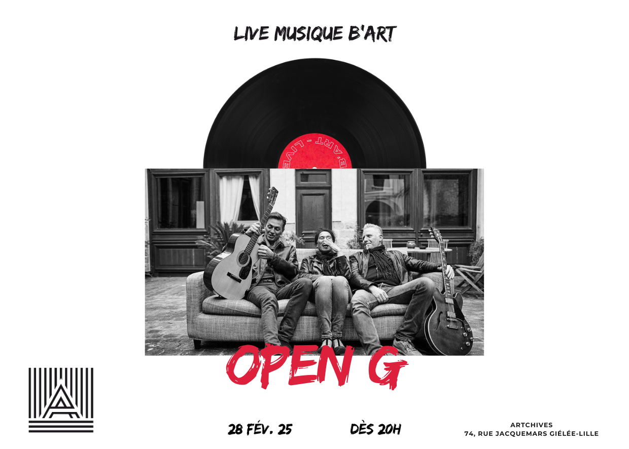 Live musique B’ART : OPEN G