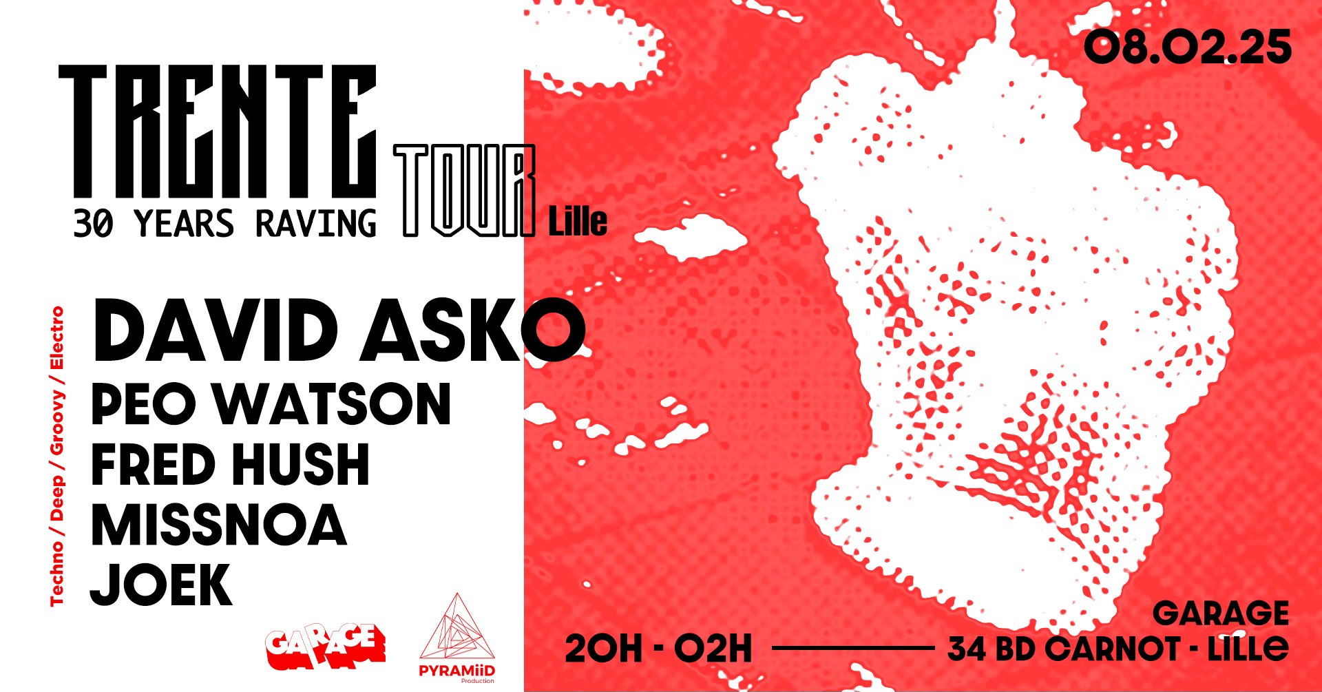 David Asko célèbre 30 ans de techno à Lille