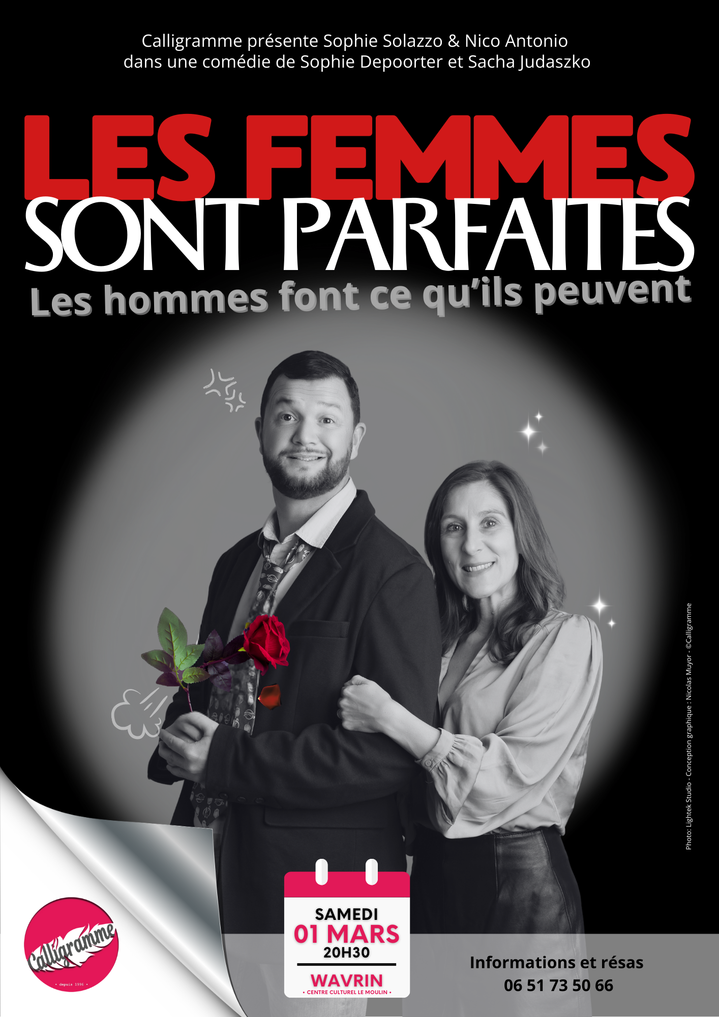 Les femmes sont parfaites, les hommes font ce qu’ils peuvent