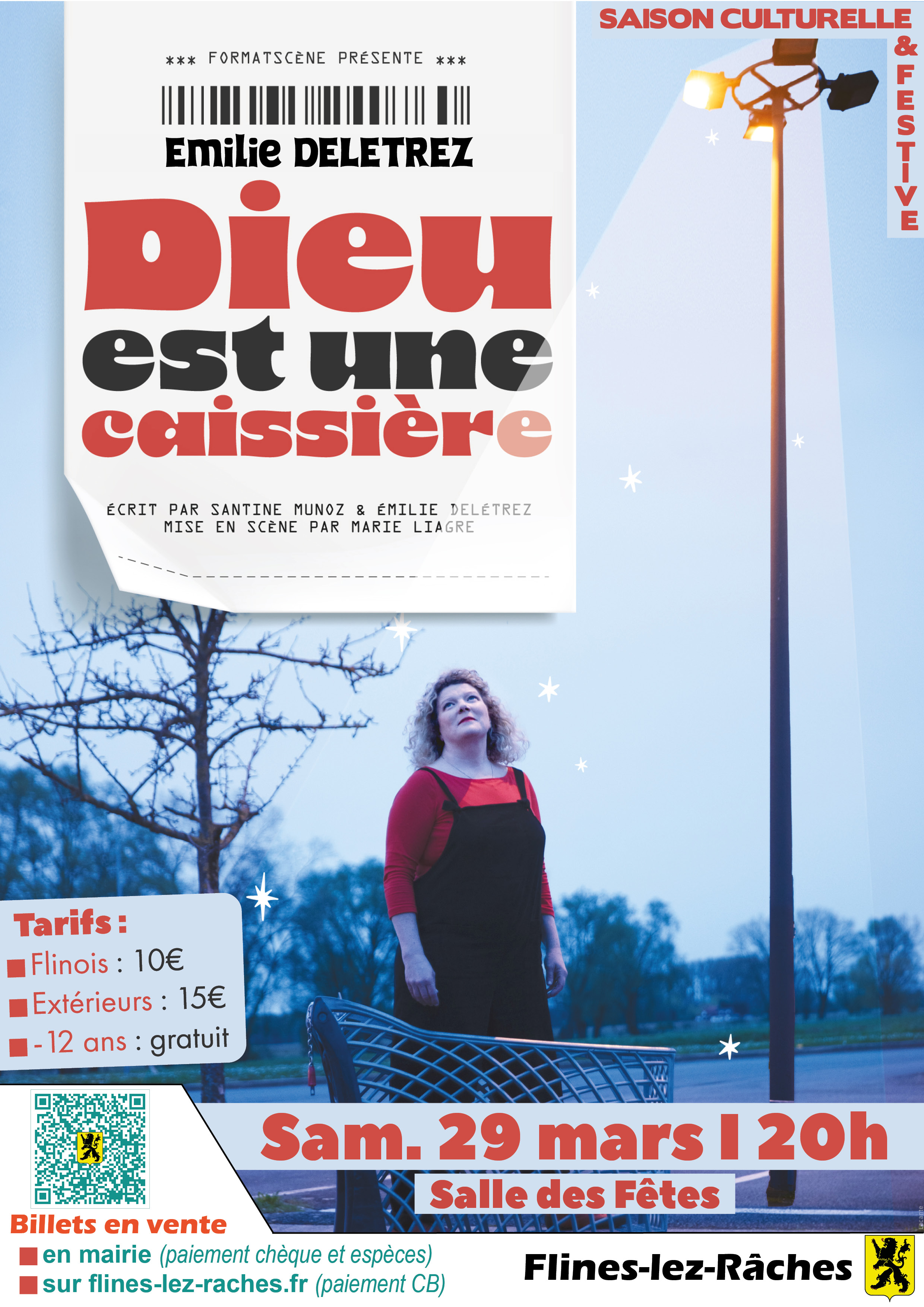 Dieu est une caissière par Emilie Deletrez