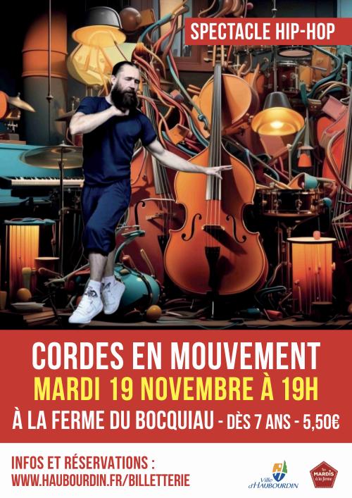 Cordes en mouvement, un spectacle hip-hop