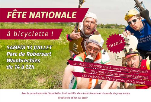 Fête Nationale à bicyclette