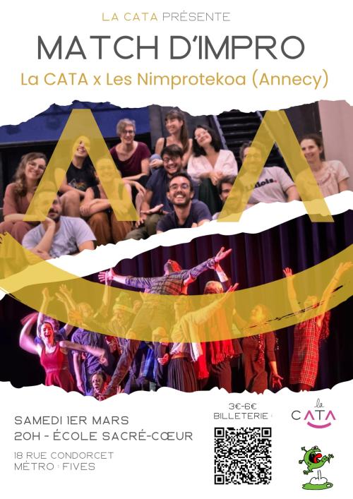 Match d’impro : La Cata x Les Nimprotekoa