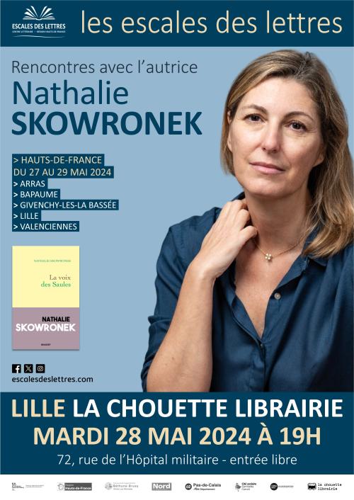 Café littéraire avec la romancière Nathalie Skowronek
