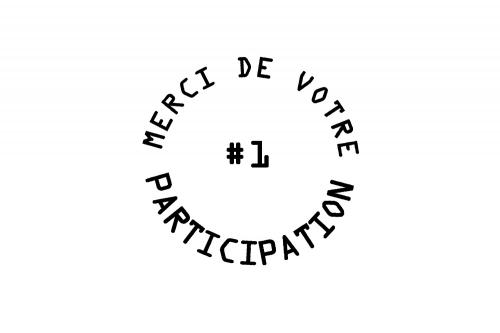 Merci de votre participation #1