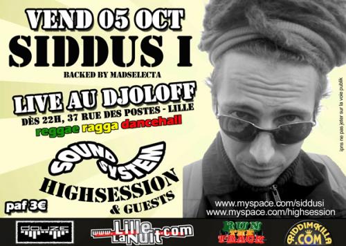 Siddus I Live & Highsession