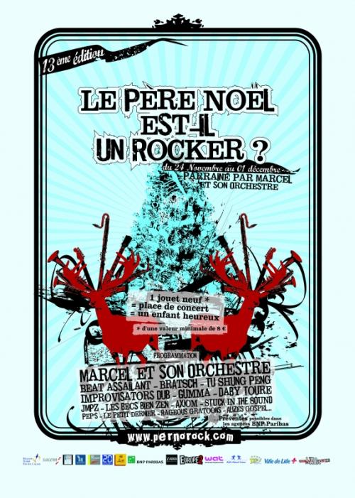 Père Noël « ElectroDub » avec Improvisators Dub + Jmpz + Kanka