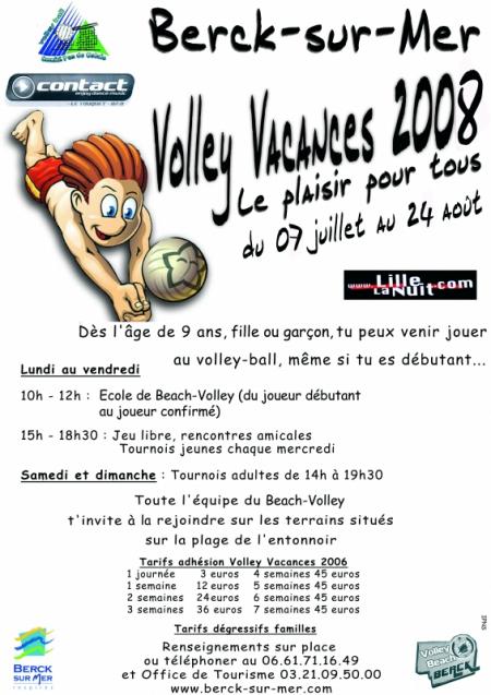 Prêts pour un Beach-Volley, partez… à Berck-sur-Mer !