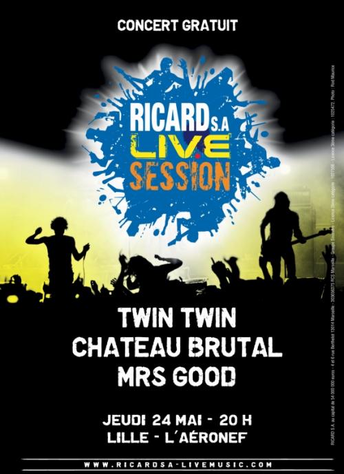 Twin Twin + Château Brutal + Mrs Good