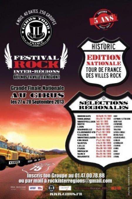 Le tremplin Rock Gibus : appel aux groupes