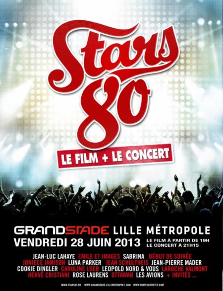 Replongez dans les années 80 grâce au concert Stars 80