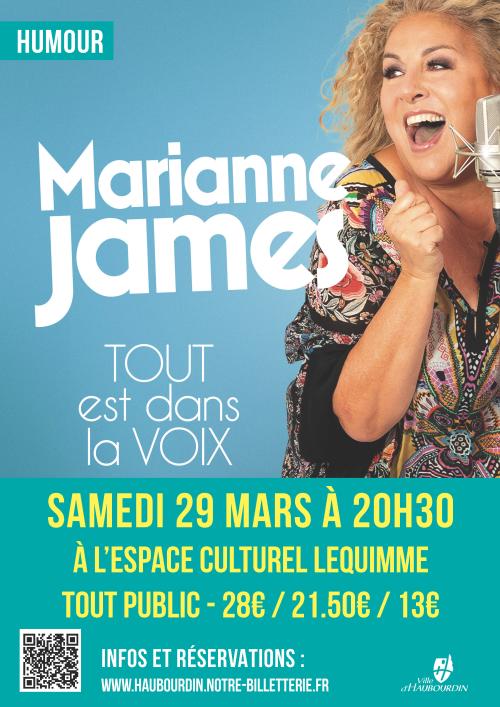 Marianne James : Tout est dans la voix