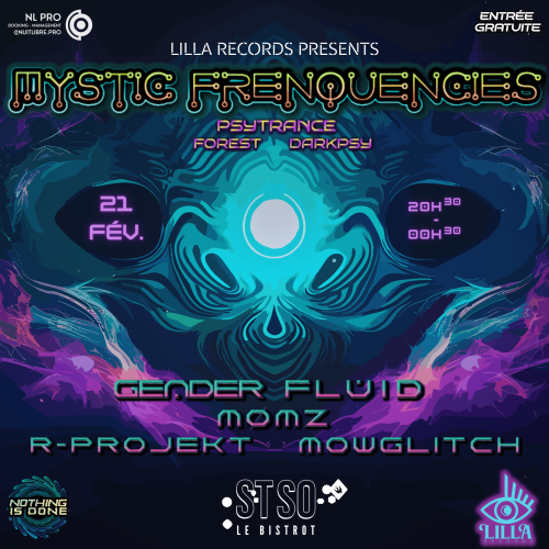Mystic Frequencies : Gender Fluid + MøMz + Mowglitch…