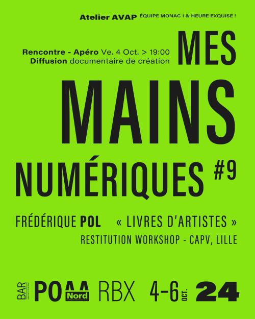 Frédérique Pol – Mes mains numériques #9