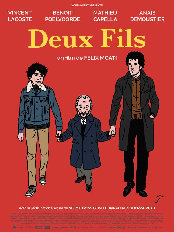 « Deux Fils » : Benoît Poelvoorde, Vincent Lacoste et Anaïs Demoustier dans la balade nocturne de Félix Moati