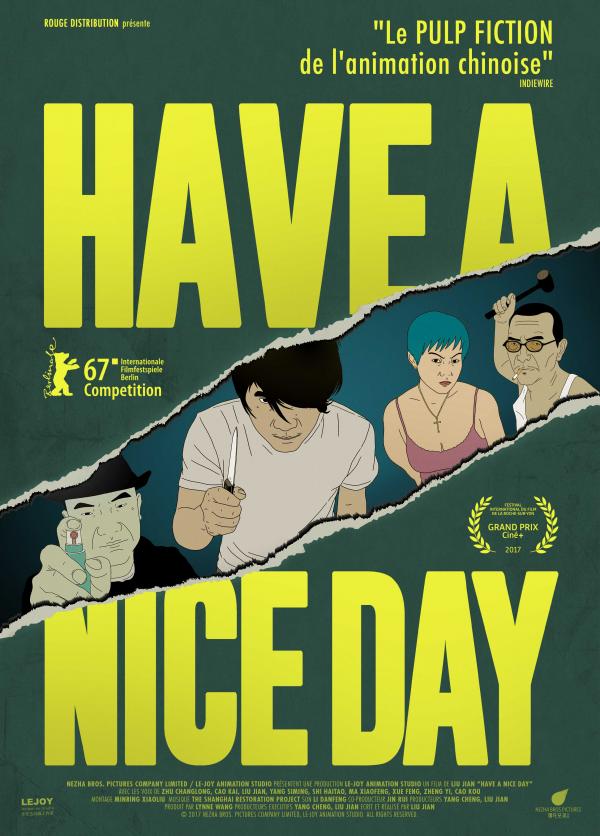 « Have a Nice Day » : Censuré par la Chine, le film d&rsquo;animation pour adultes de Liu Jian sort en France