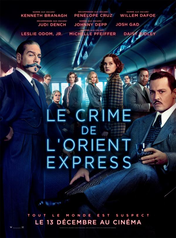 « Le Crime de l&rsquo;Orient Express » : Casting cinq étoiles pour Kenneth Branagh et son adaptation d&rsquo;Agatha Christie