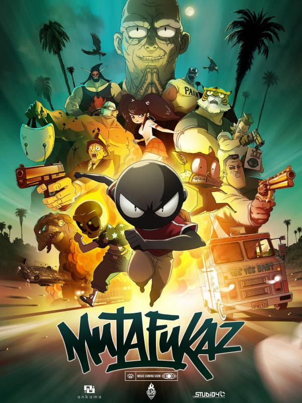 « Mutafukaz » : Orelsan, Gringe et The Toxic Avenger au casting du film d&rsquo;animation de Run, produit par Ankama