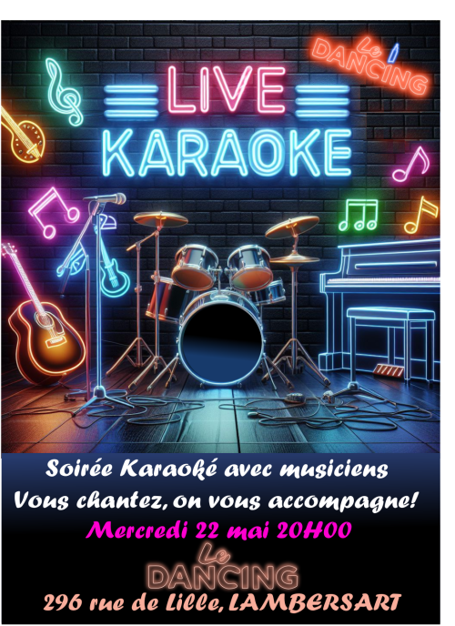 Animation/concert/ Soirée karaoké live