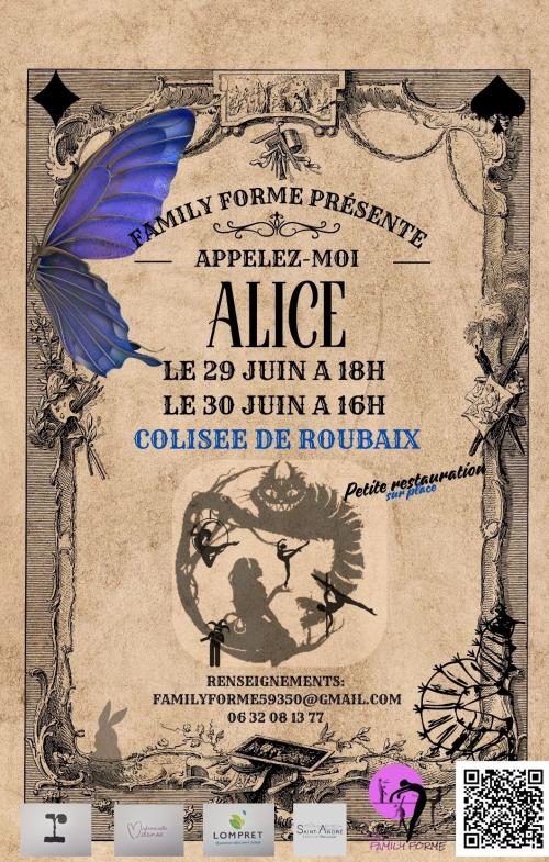 Spectacle « Appelez moi Alice »