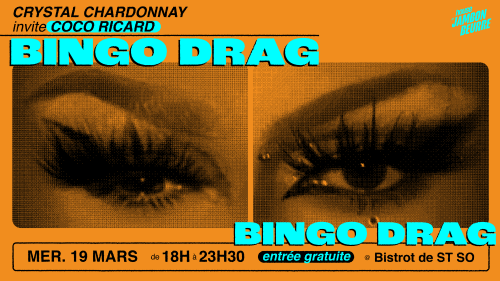 Bingo Drag avec Crystal Chardonnay et Coco Ricard