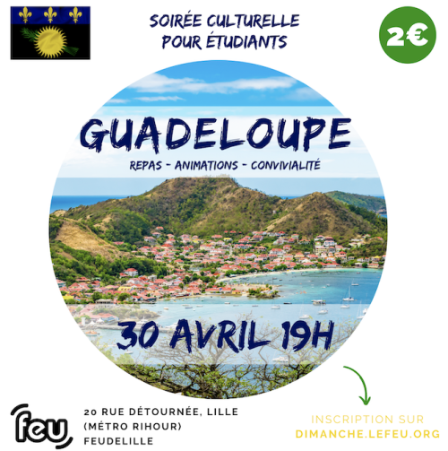 Soirée Guadeloupe pour les étudiants