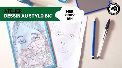 Atelier Initiation Au Dessin Au Stylo Bic Expositions