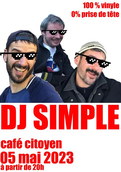 DJ Simple au Café Citoyen