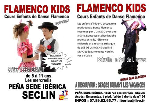 Flamencokids cours de danse par Ibérica