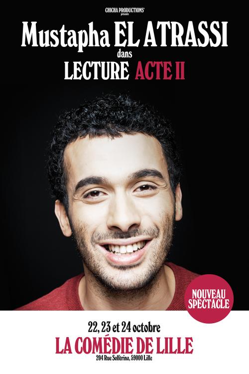 Mustapha El Atrassi dans Lecture Acte II Spectacles