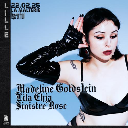 Madeline Goldstein + Lila Ehja + Sinistre Rose